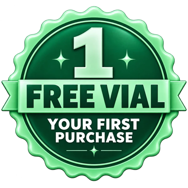1 free vial — your first purchase